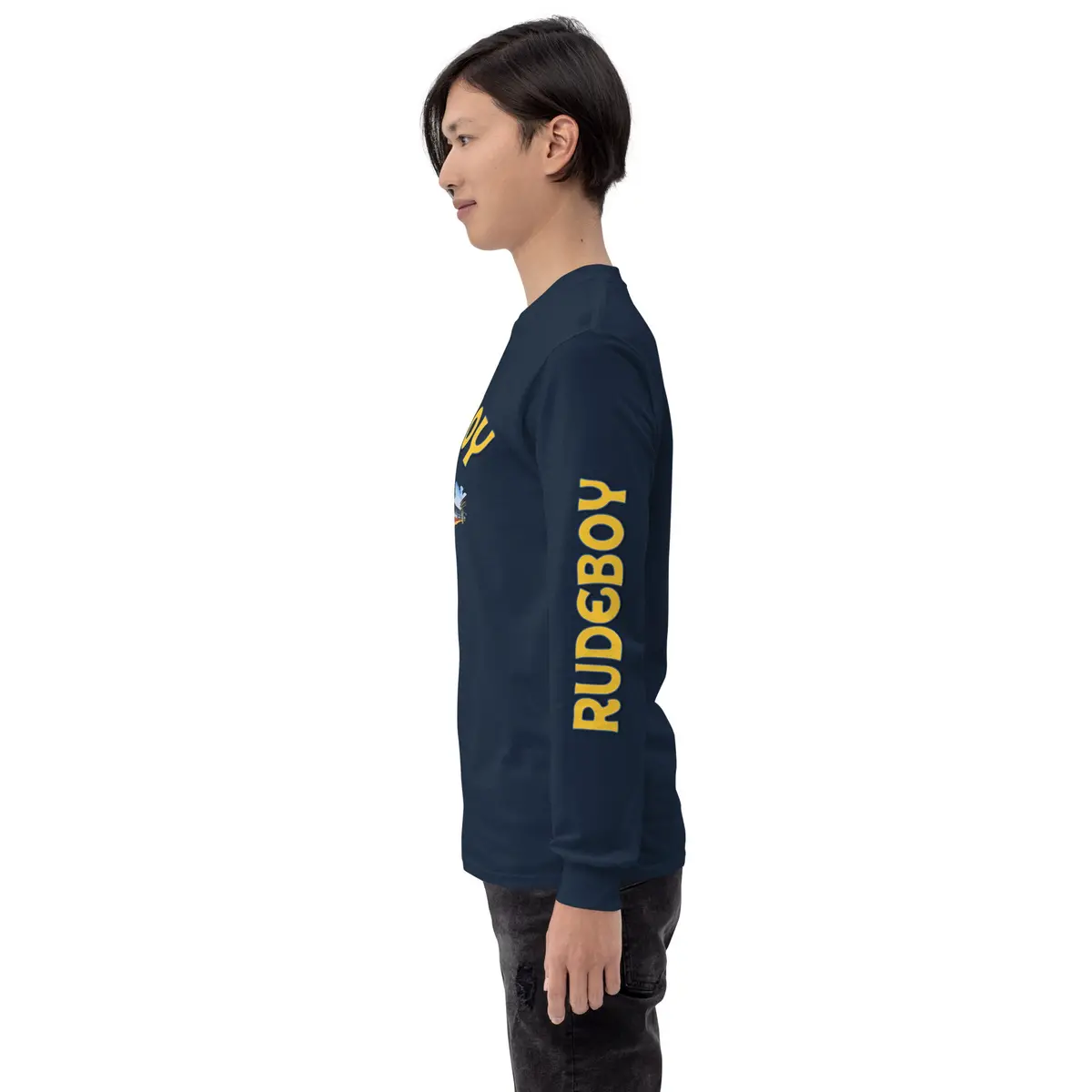 Smokin Jose Flat Track Men’S Long Sleeve Shirt 25