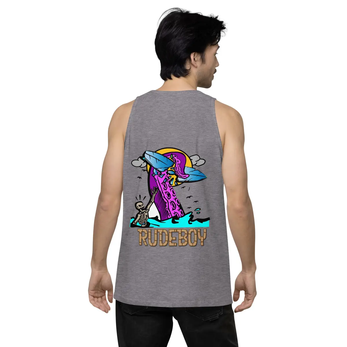 The Kraken Men’S Premium Tank Top 23