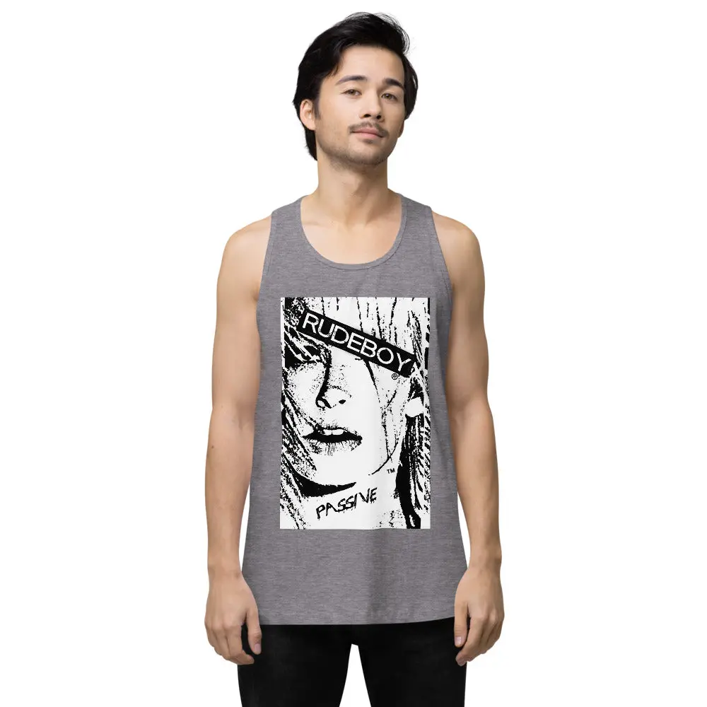 Passive Aggressive Men’S Premium Tank Top 4