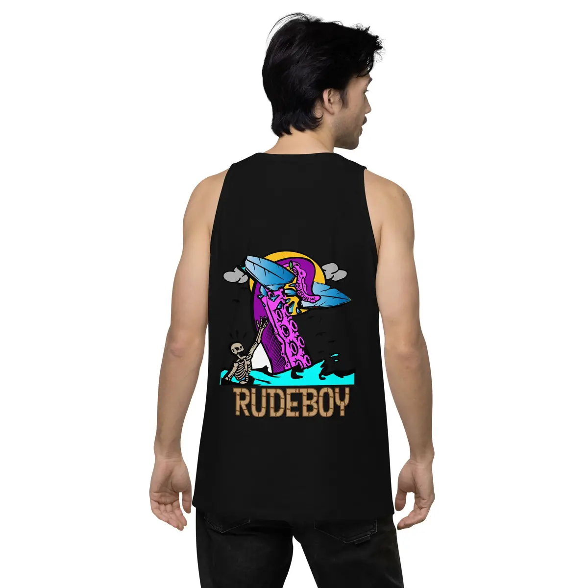 The Kraken Men’S Premium Tank Top 13