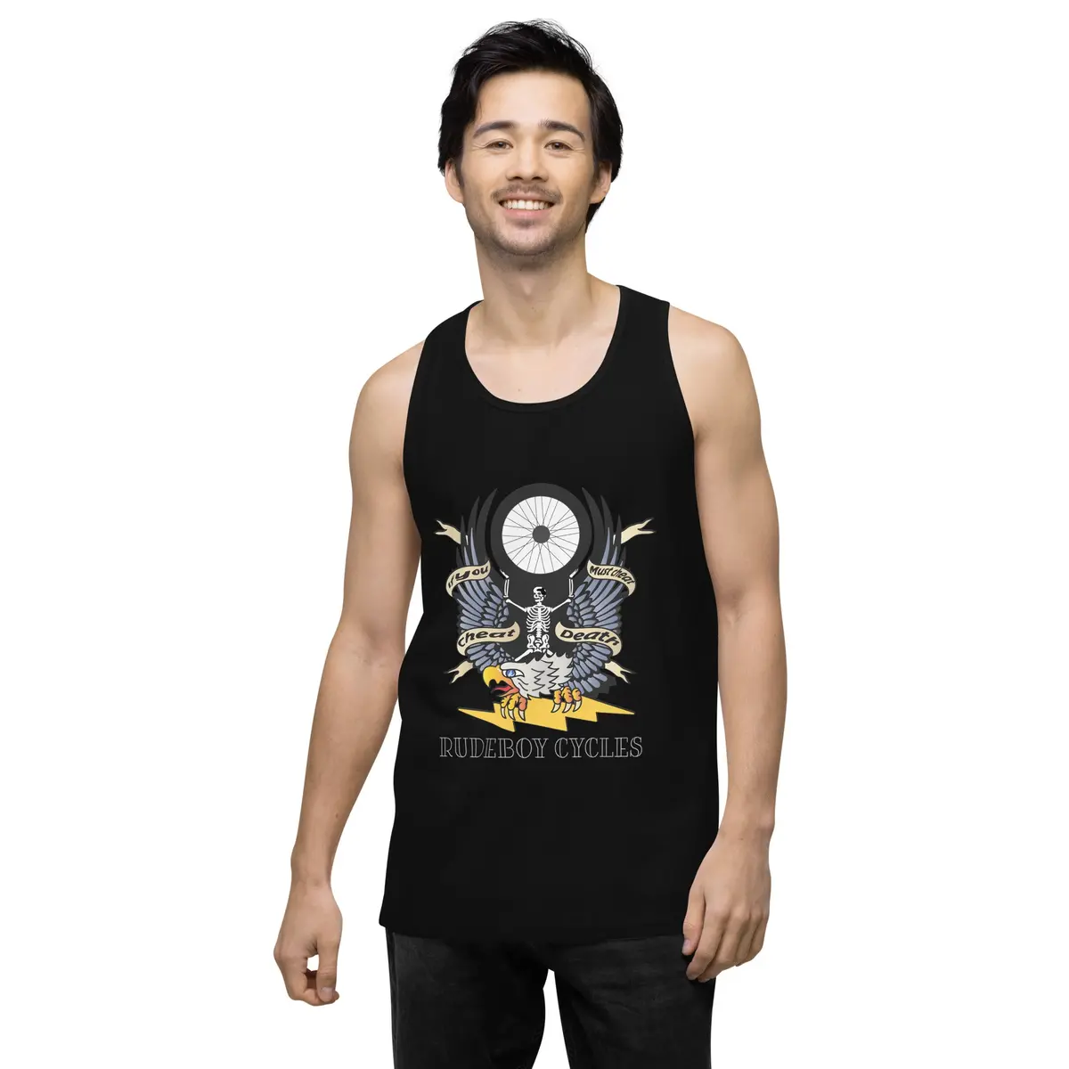Cheater Men’S Premium Tank Top 1