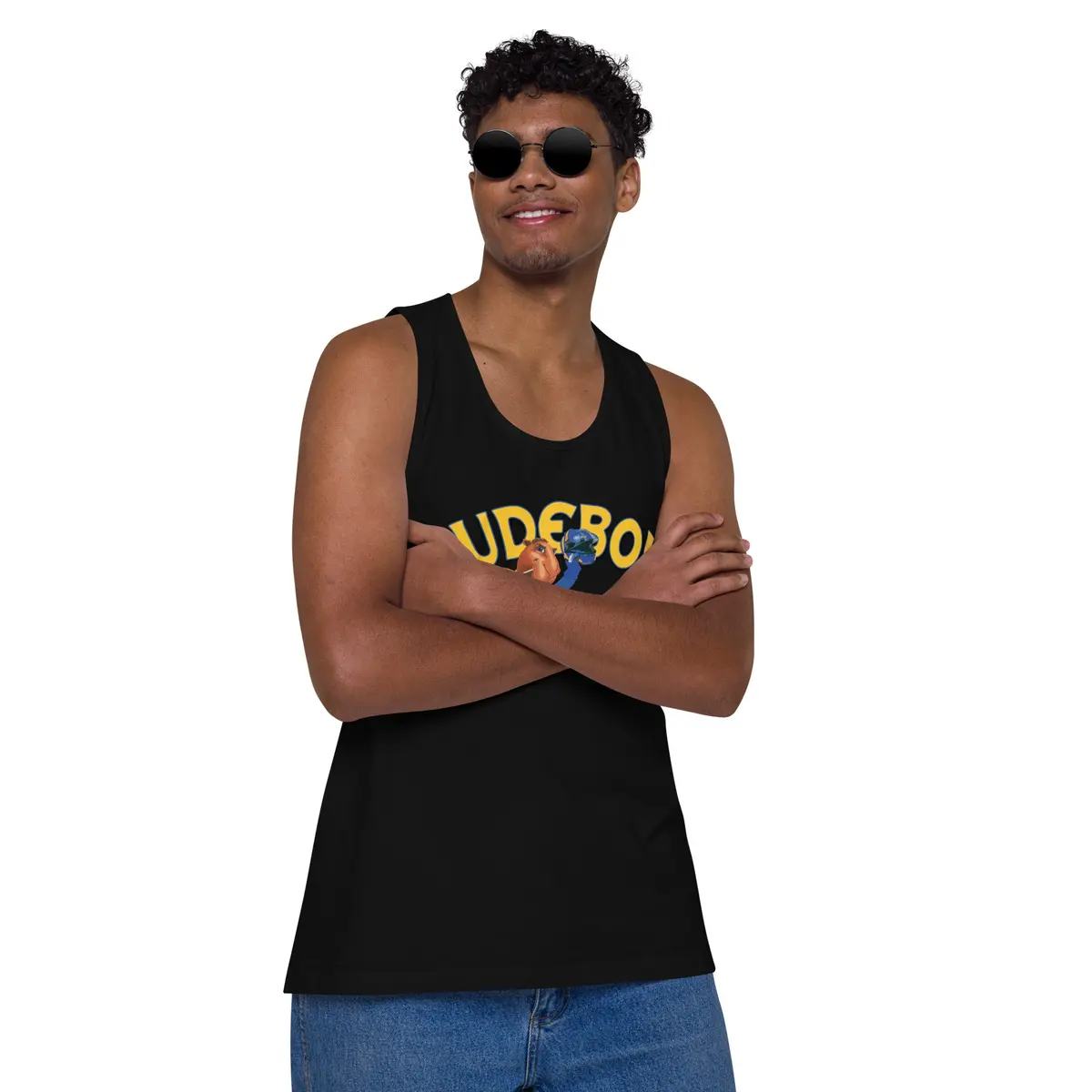 Jpse De Fumar Flat Track Men’S Premium Tank Top 4