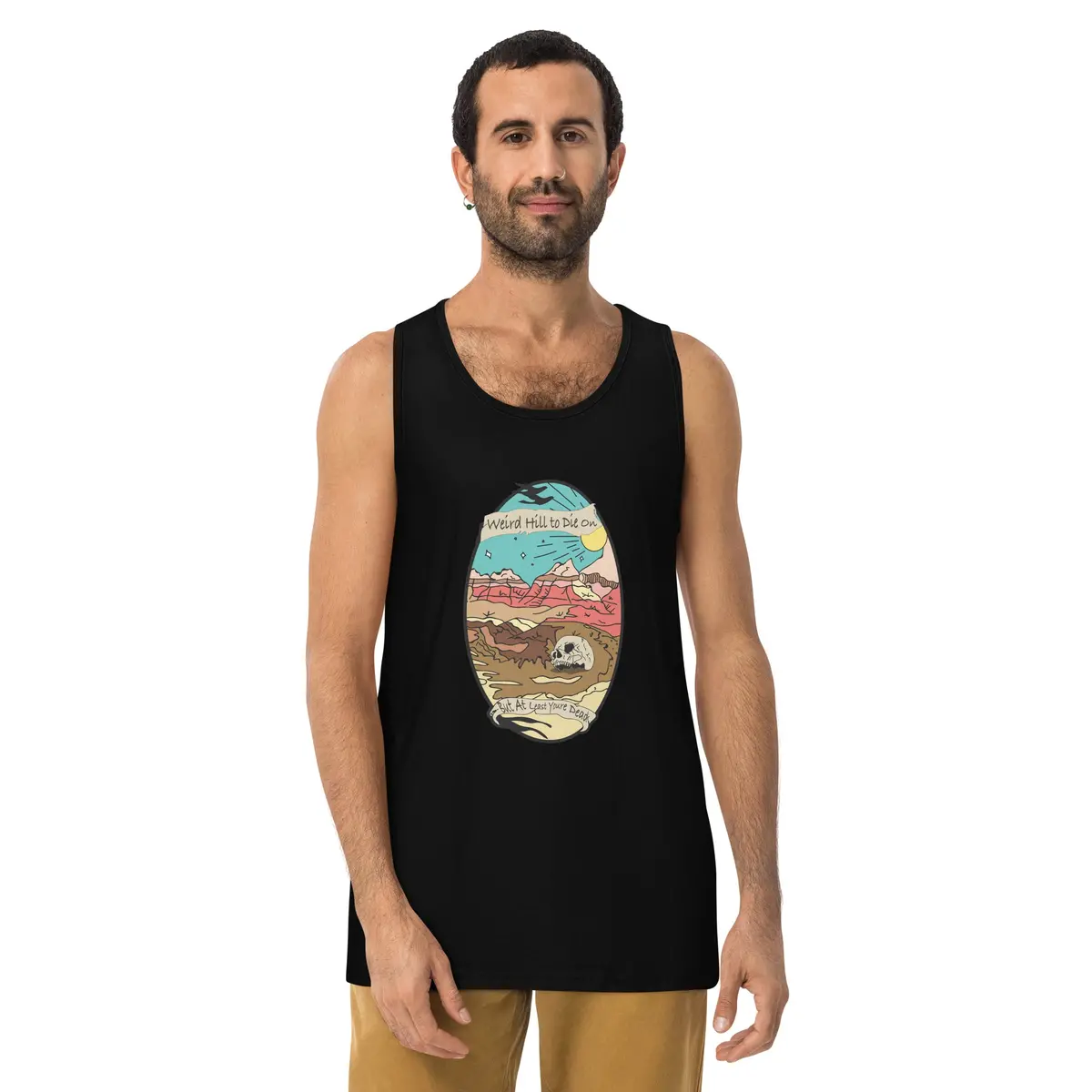 Weird Hill  Tank Top 1