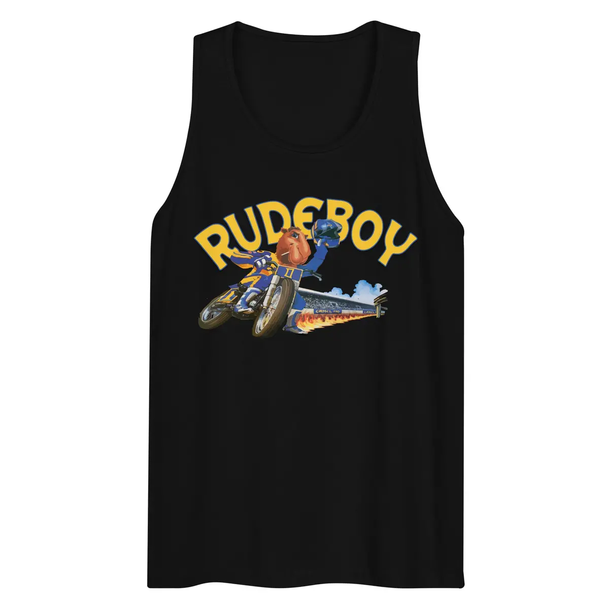 Jpse De Fumar Flat Track Men’S Premium Tank Top 3