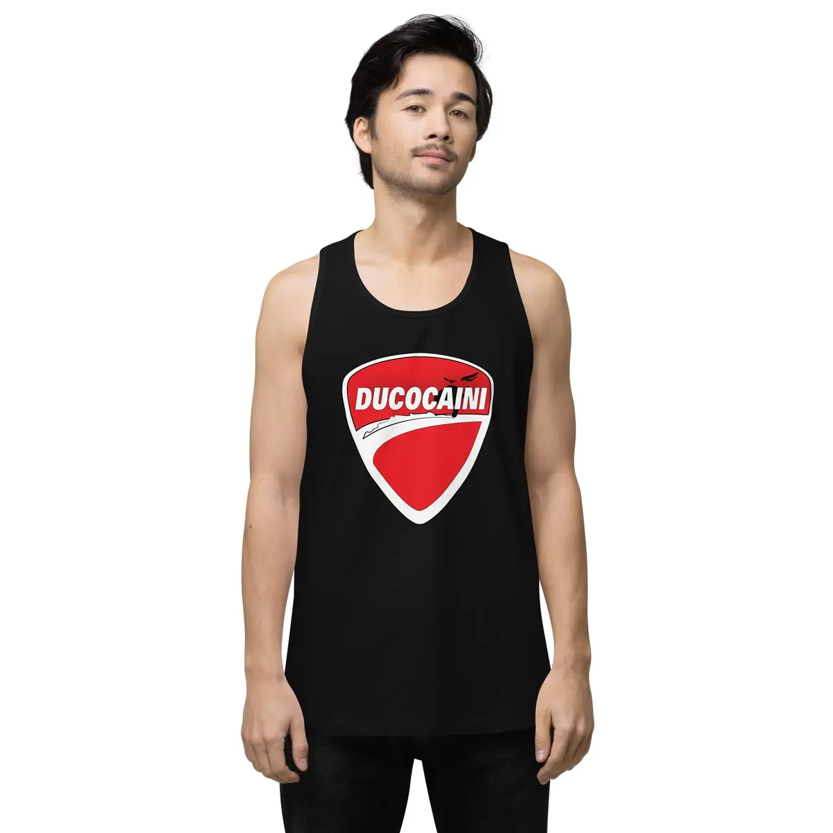 Ducocaini Men’S Premium Tank Top 1