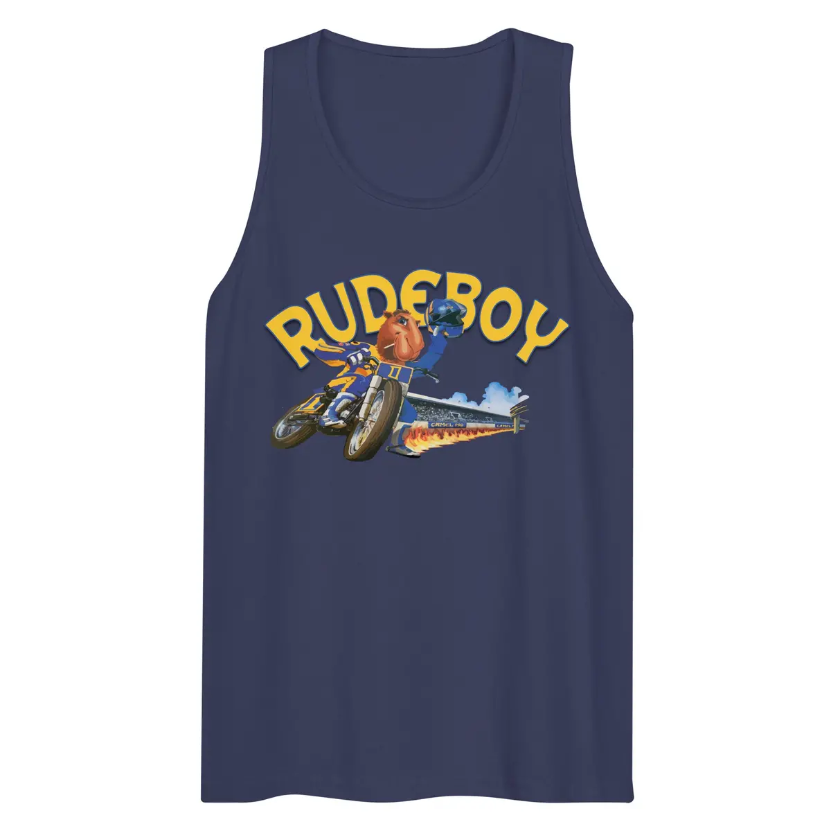Jpse De Fumar Flat Track Men’S Premium Tank Top 7