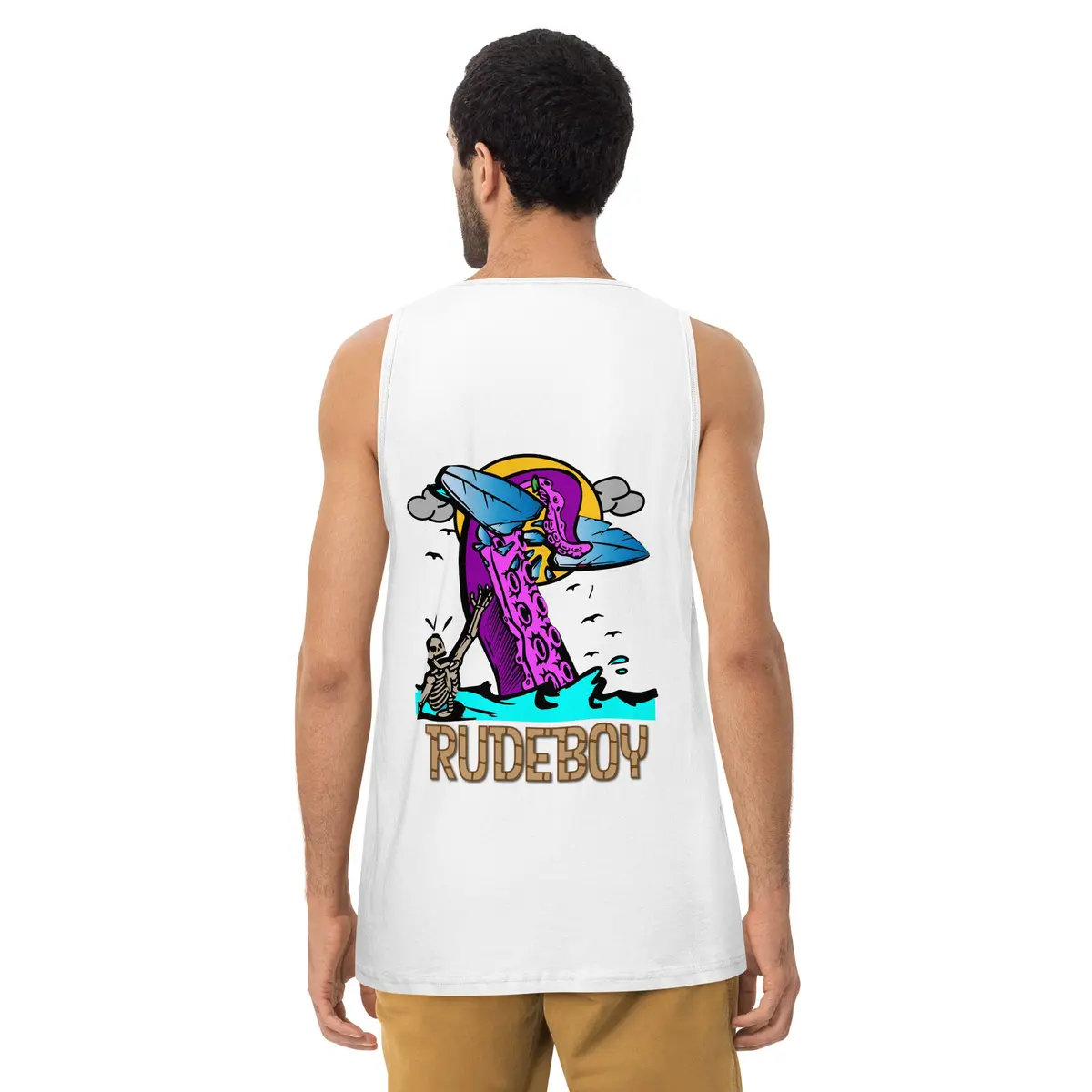 The Kraken Men’S Premium Tank Top 7