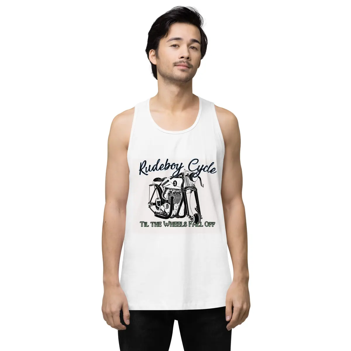 Til The Wheel's Fall Off Men’S Premium Tank Top 1