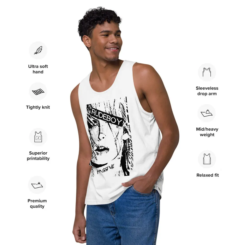 Passive Aggressive Men’S Premium Tank Top 2