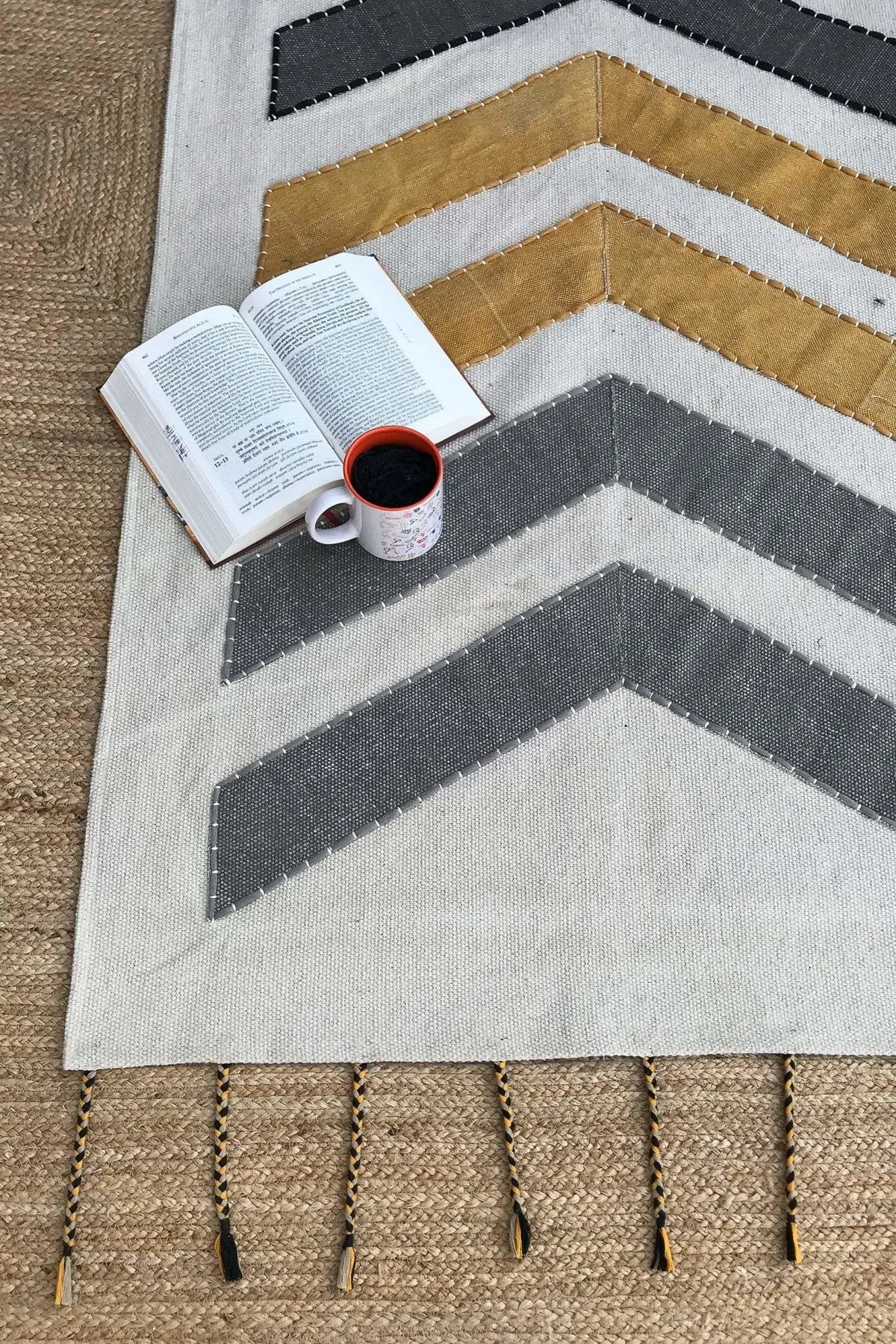 Mesa - Block Printed Rug 1