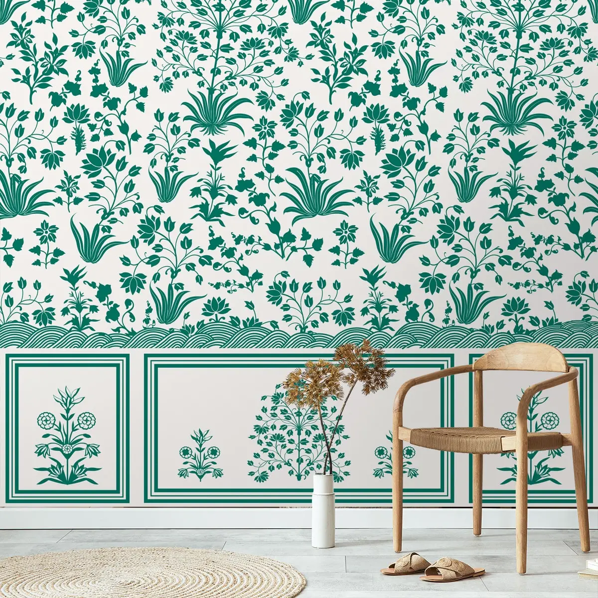 Roop Mahal, Vintage Wallpaper Design 1