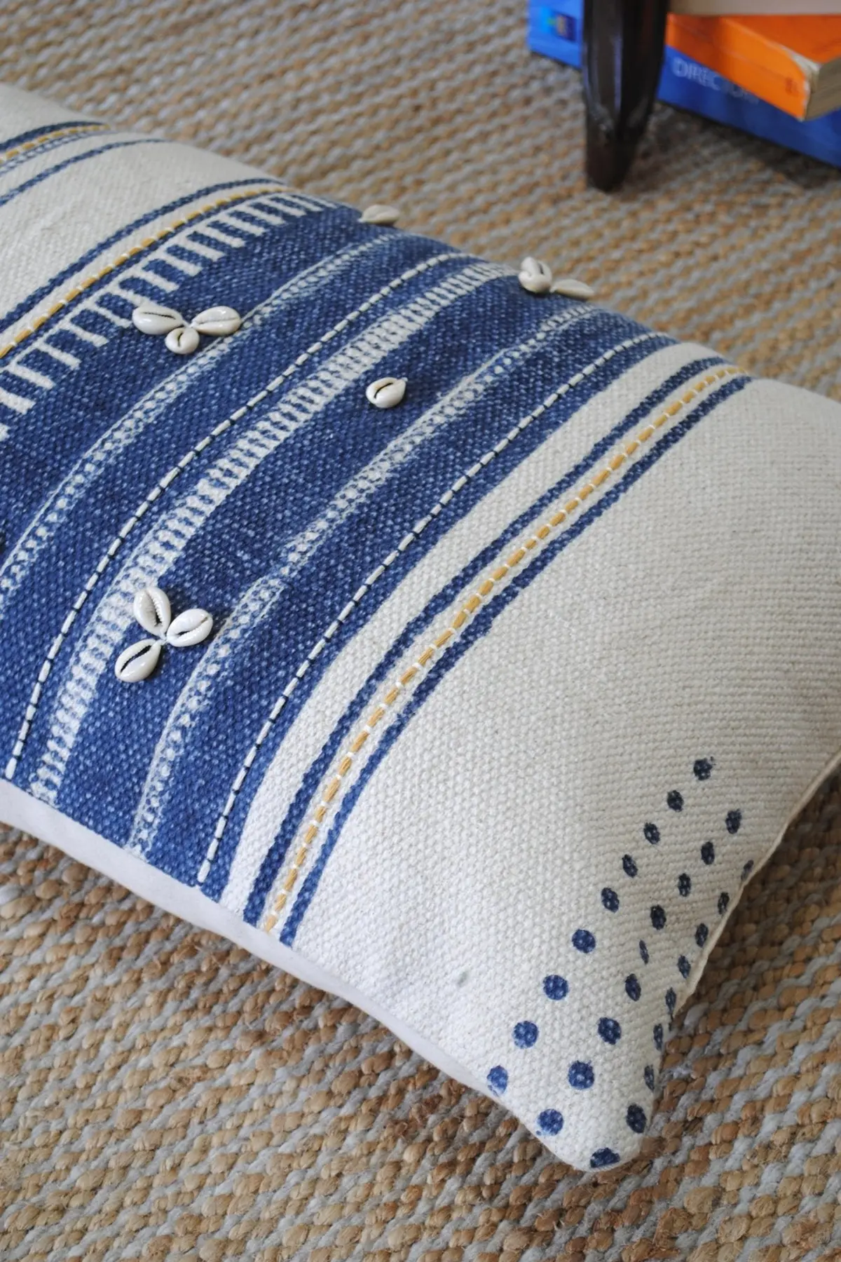Nautical Bloom- Lumbar Cushion Cover 2
