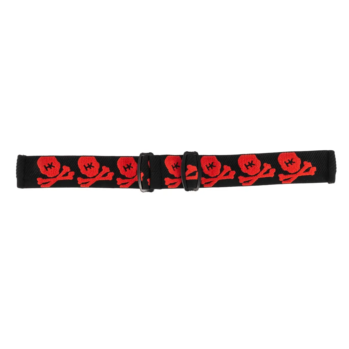 Goggle Strap - Bones Red 1
