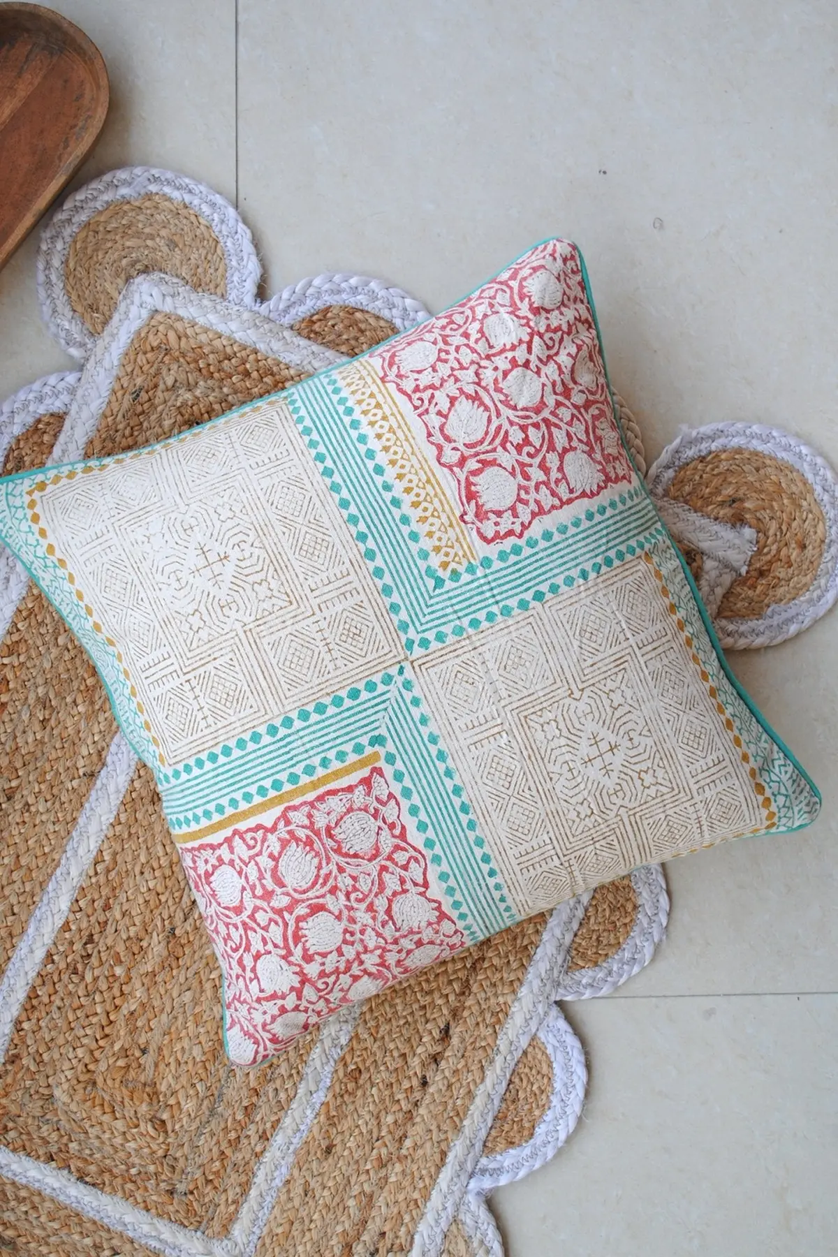 Ophelia - Square Cushion Cover 2