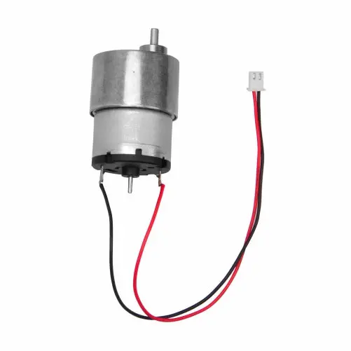 Gear Motor High Torque Electric With 2Pin Connector Micro Speed Reduction Geared Motor Centric Output Shaft 1