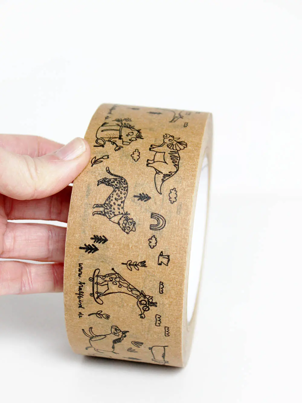 Papierklebeband Mit Tieren 1