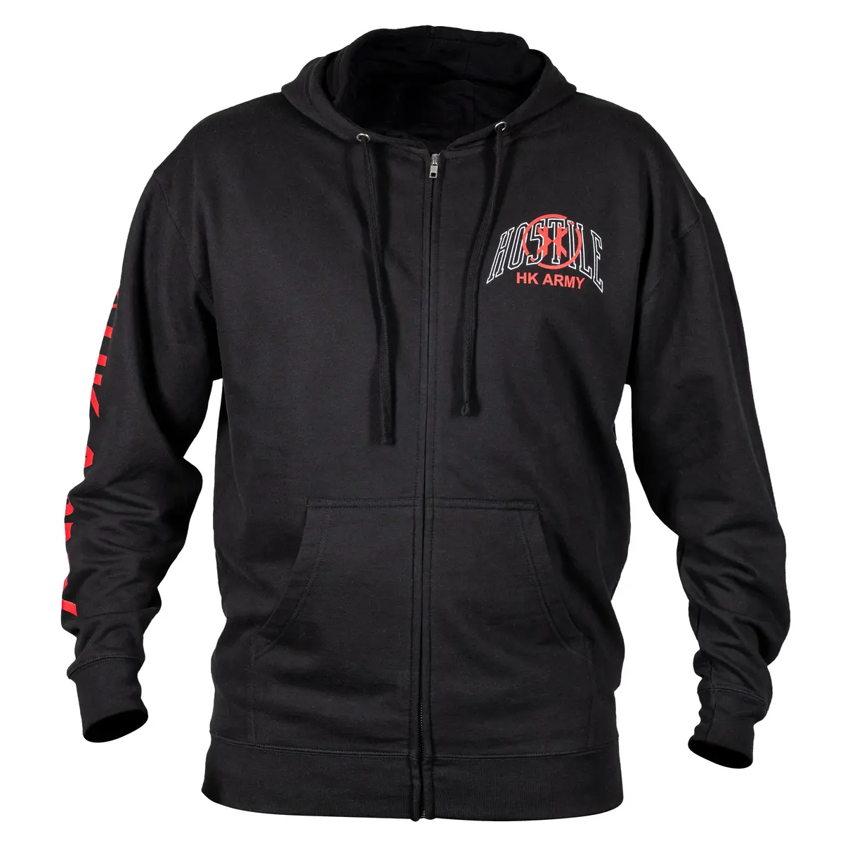 Arch Zip-Up Hoodie - Black 1