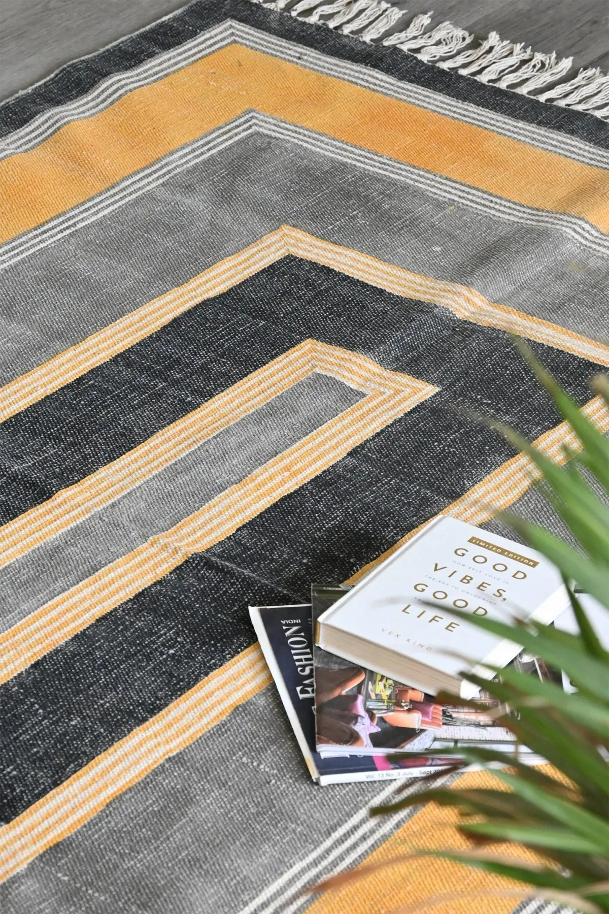 Penny - Block Printed Rug 2