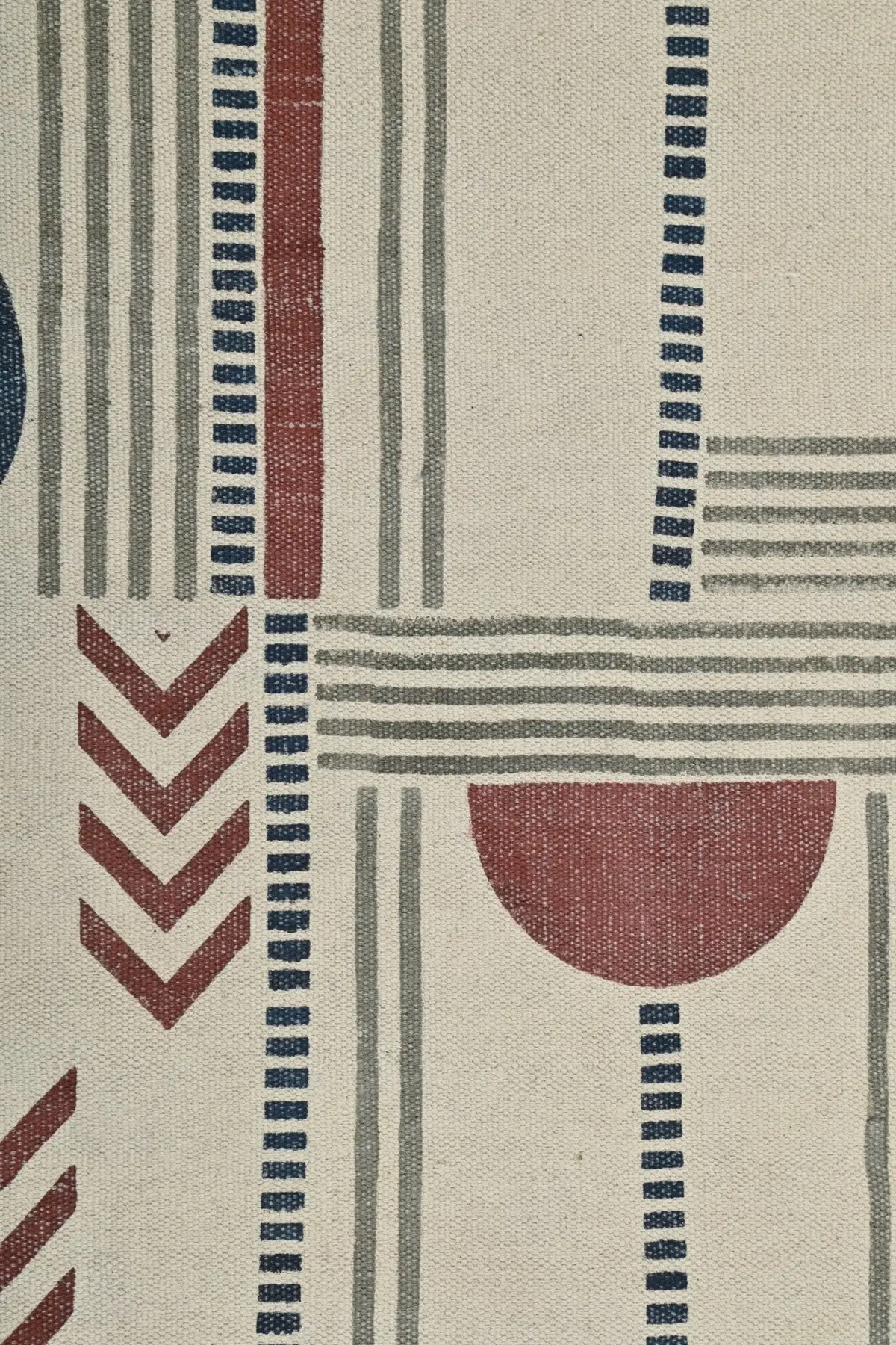 Premier - Block Printed Cotton Rug 4