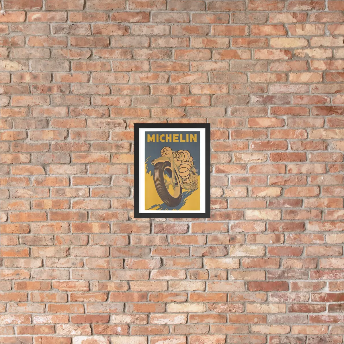 Mich Man Vintage Reproduction Framed Photo Paper Poster 8