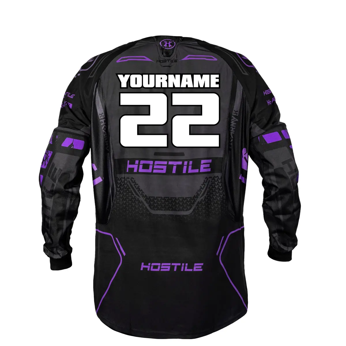 Personalized Hostile - Proline Jersey - Purple 1