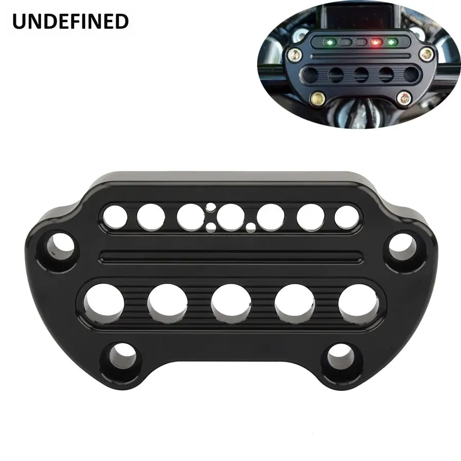 Indicator Light Housing Harley Sportster Xl1200 883 Dyna Fat Bob Wide Super Glide Low Rider Fxd 1