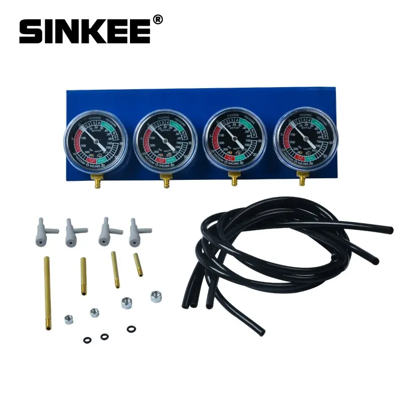 Motorcycle Carb Carburettor Synchronizer Vacuum Balancer Gauge 2 / 4 Cylinder Sync Gauges Kit Sk1869 1
