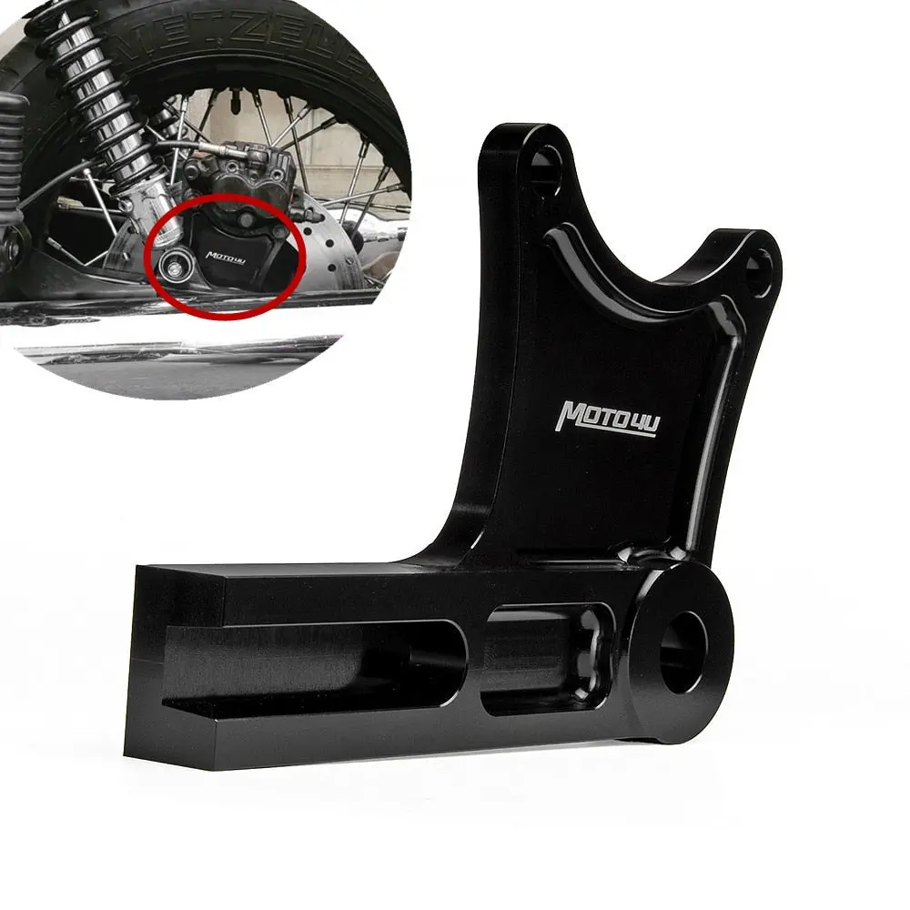 Aluminium Rear Disc Brake Caliper Relocation Bracket For Triumph T100 Bonneville 1