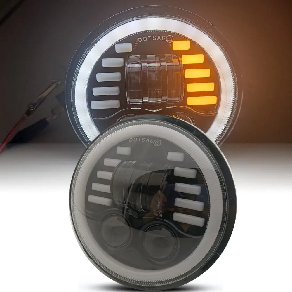 5.75 5 3/4 Inch Drl Led Headlight 1