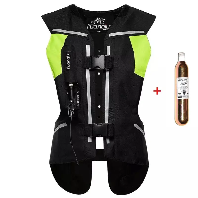 New Motorcycle Air-Bag Vest Moto Racing Professional Advanced Air Bag System Motocross Protective Airbag With Gas Cylinder 1