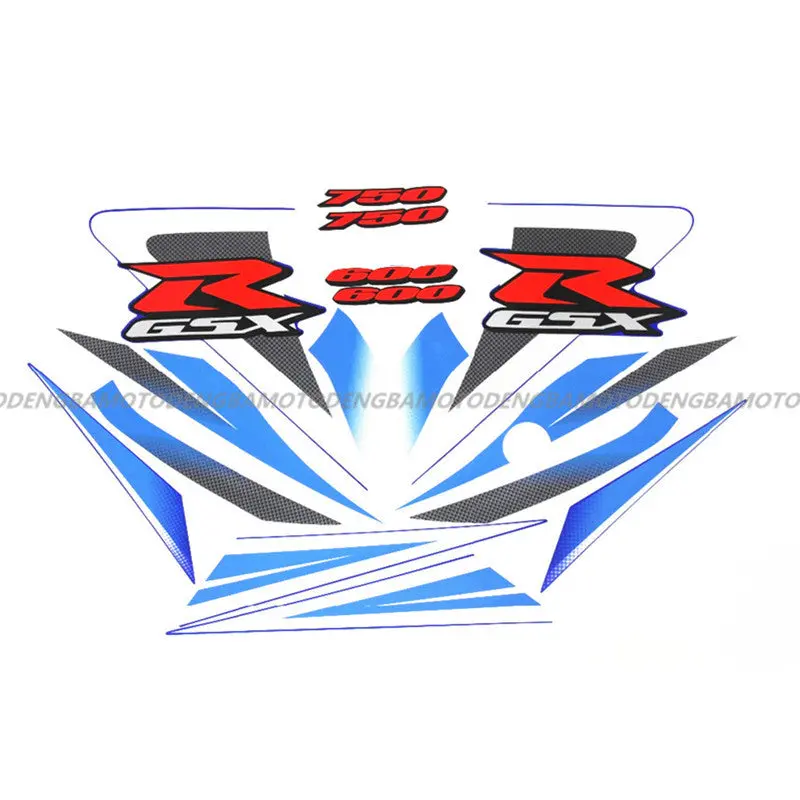 High Quality Reflective Fairing Graphics 2006-07 Gsxr600 Gsxr750 K6 1