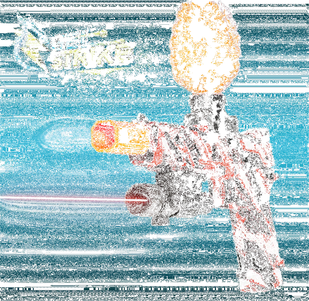 Storm Pistol - Rapid Blaster - Gelstrike - Red 1