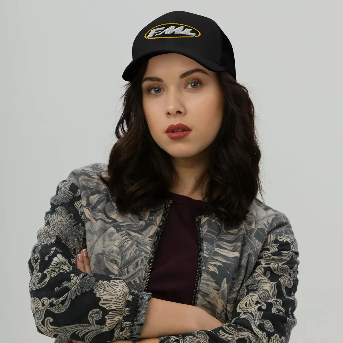 Fml Dad Trucker Cap 2