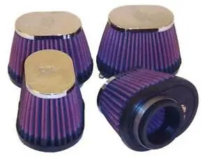 K&N Set Of 4   2"Flg O/S, 3 X 4", 2-3/4"H,Oval 1