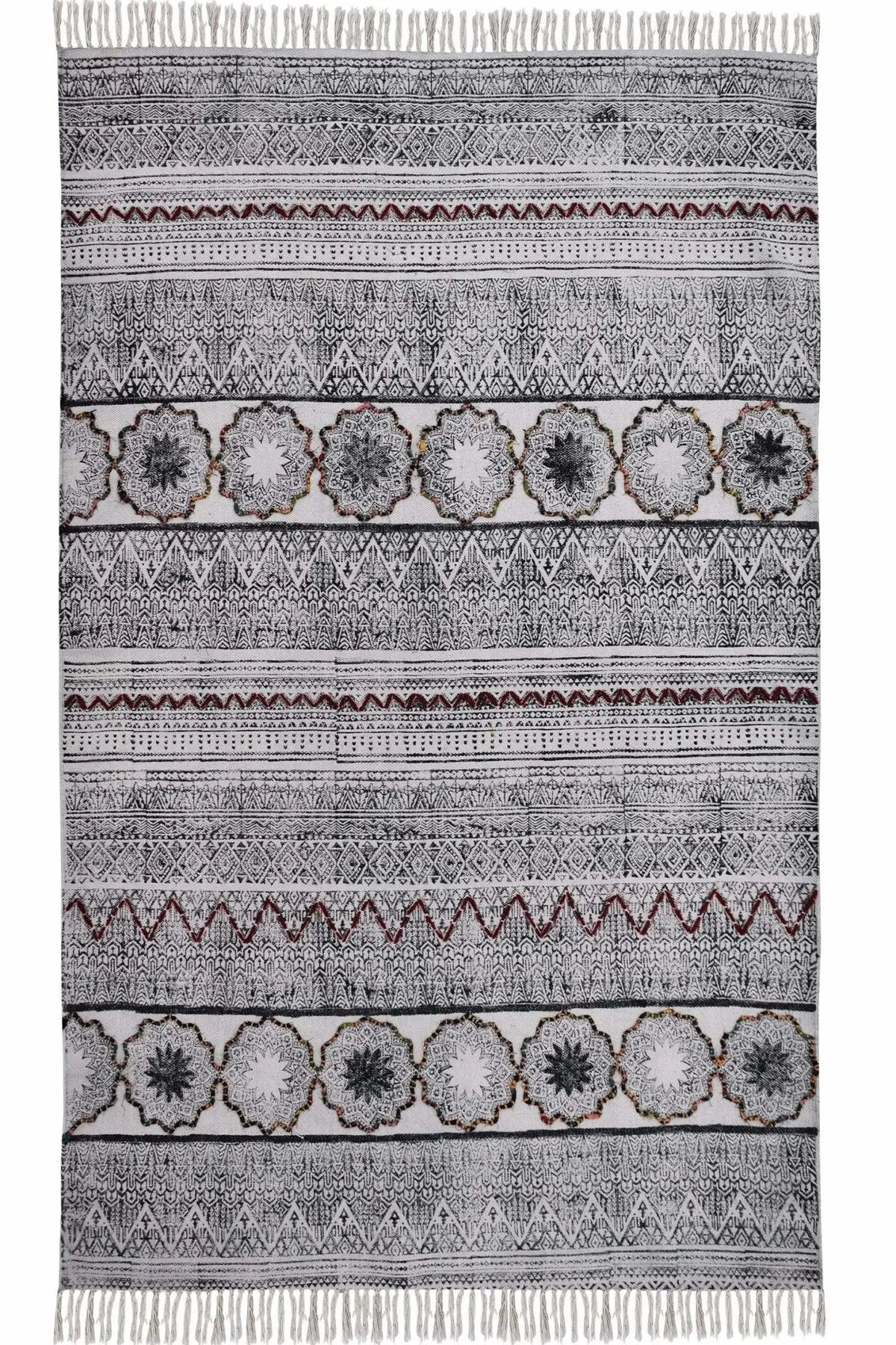 Safety - Block Printed Rug 1