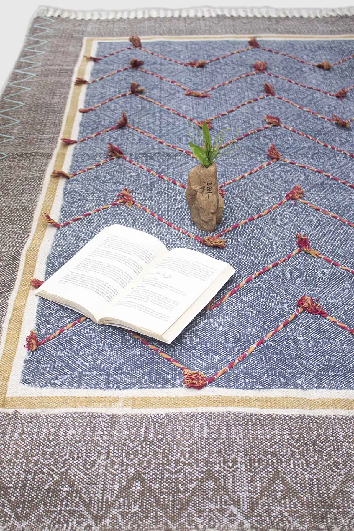 Scene - Block Printed Rug 1