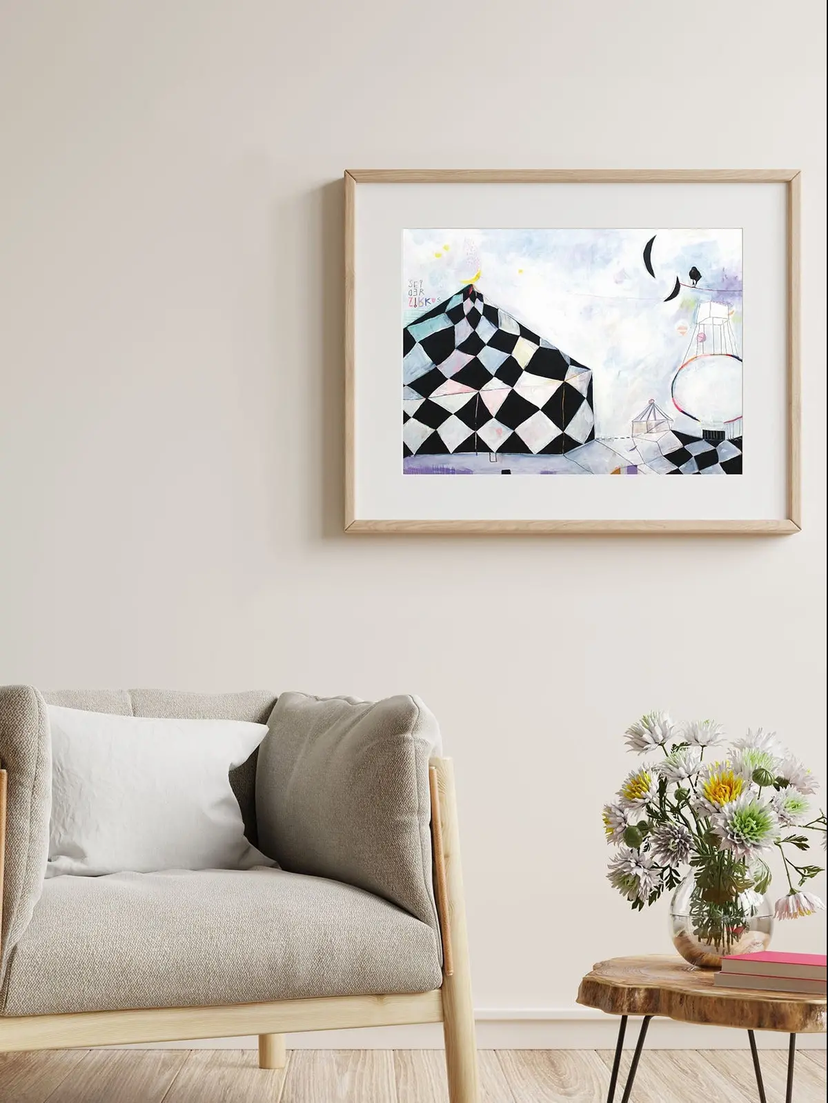 Artprint "Sei Der Zirkus" 40X30 1