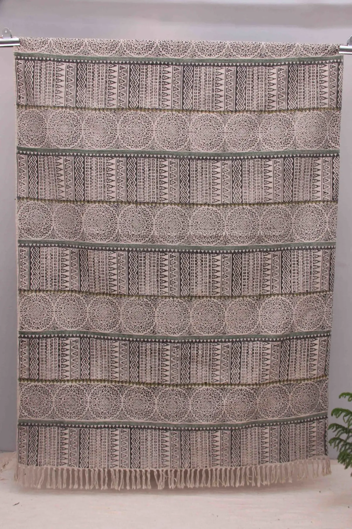 Sensation - Blockprinted Rug 1