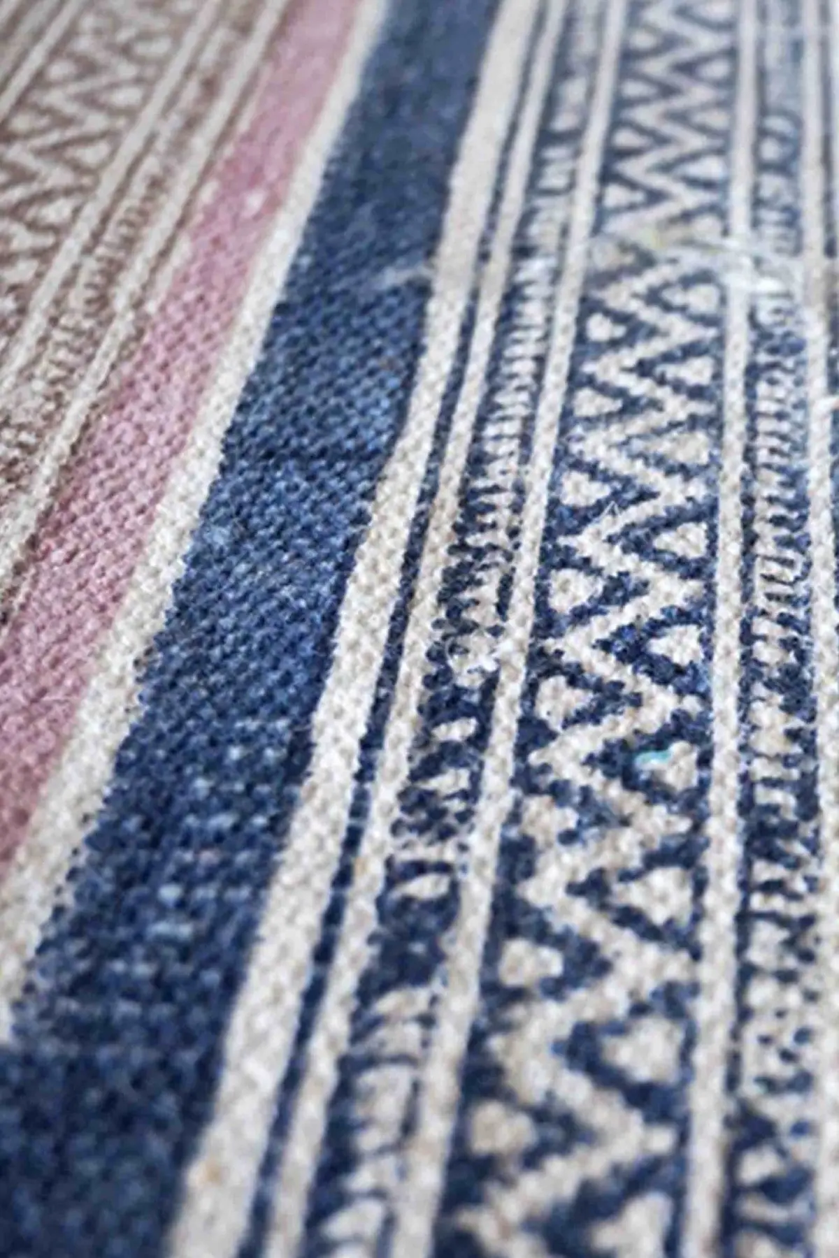 Shibuya - Block Printed Rug 6