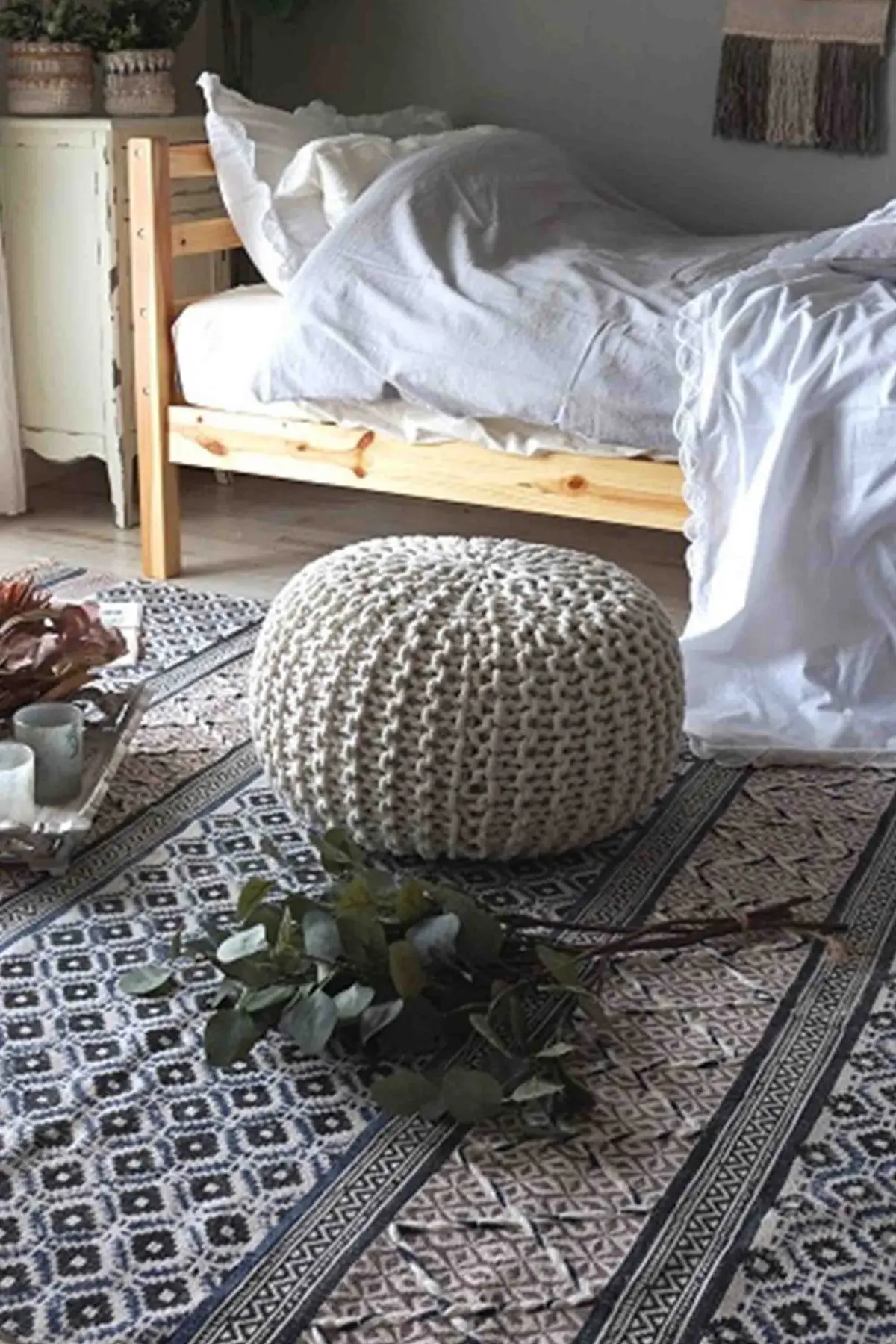 Shibuya - Block Printed Rug 3