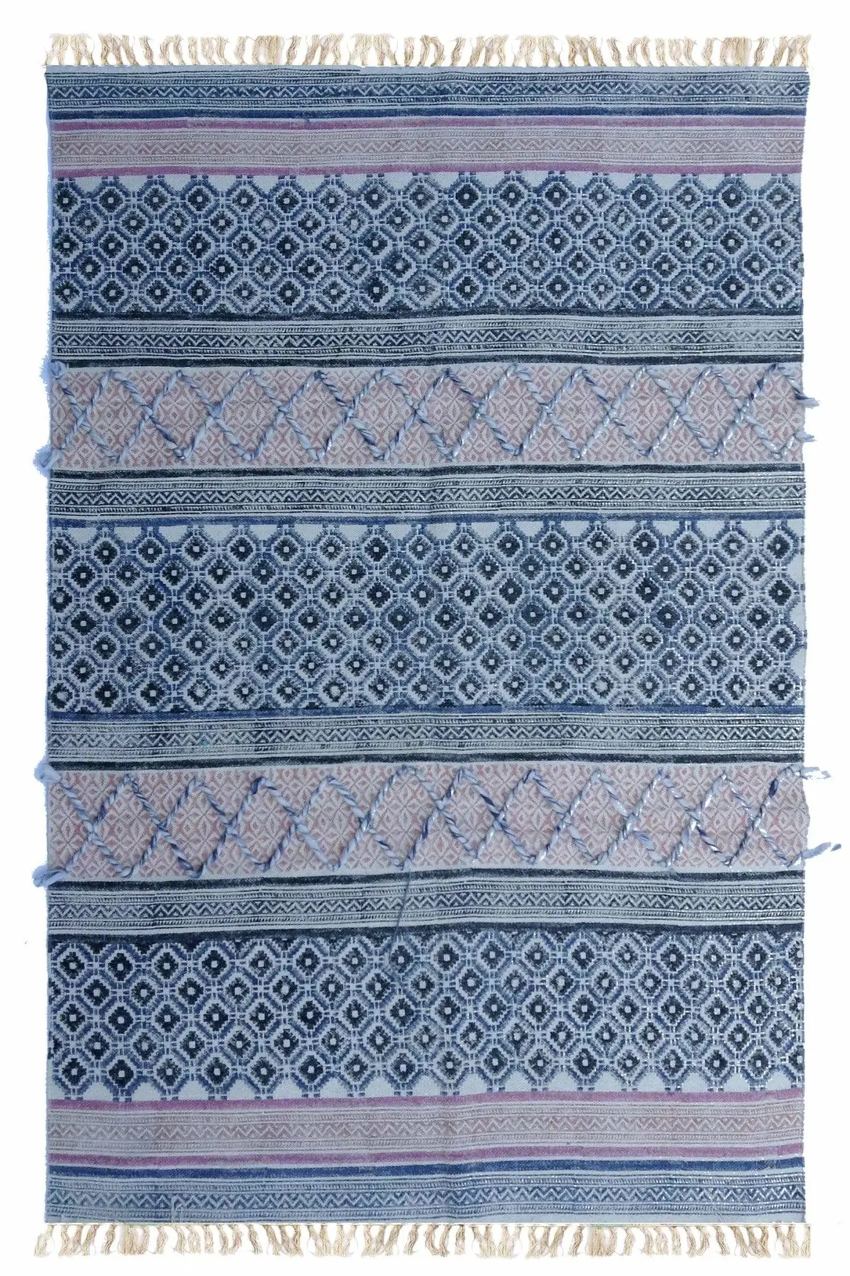 Shibuya - Block Printed Rug 1
