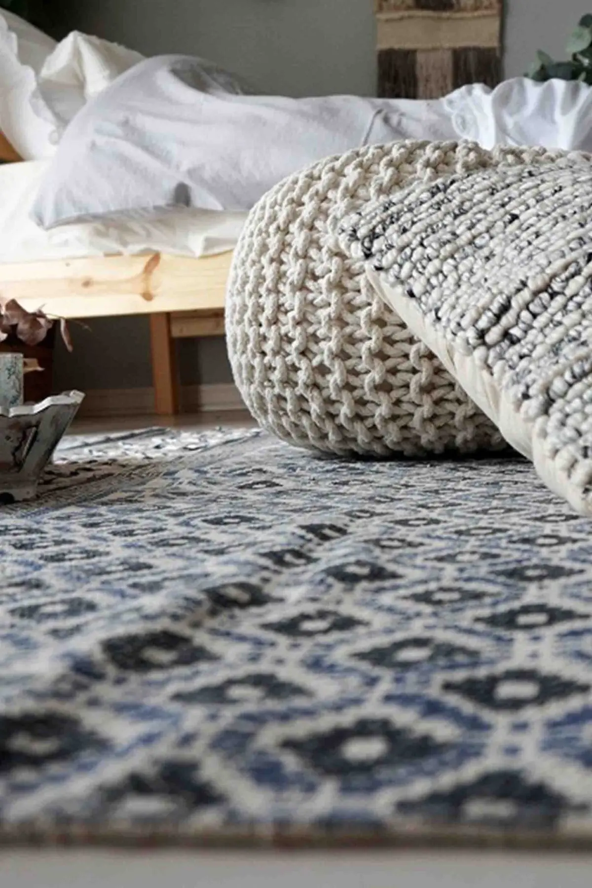 Shibuya - Block Printed Rug 5