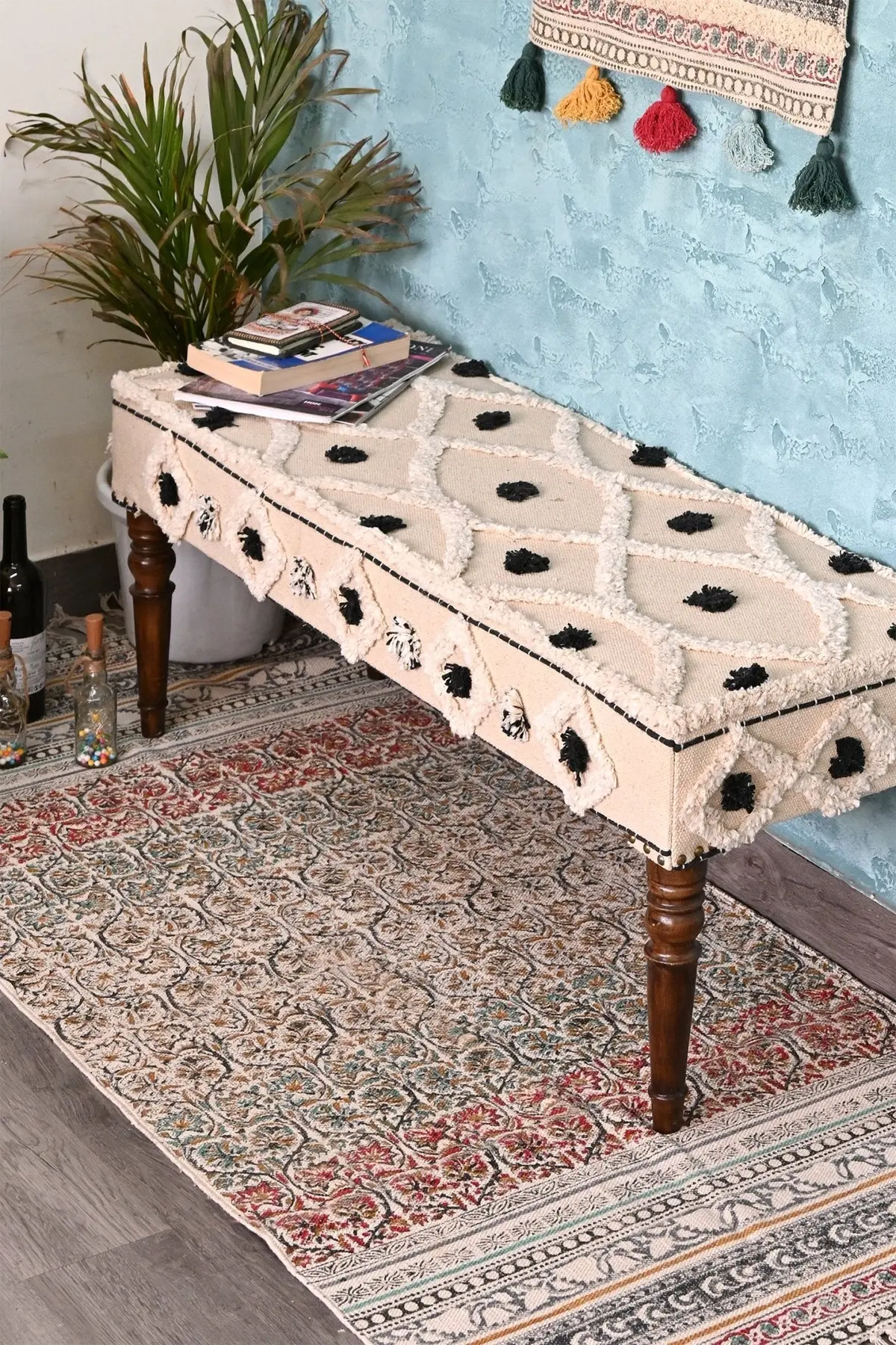 Shyla  - Block Printed Floor Runner 1