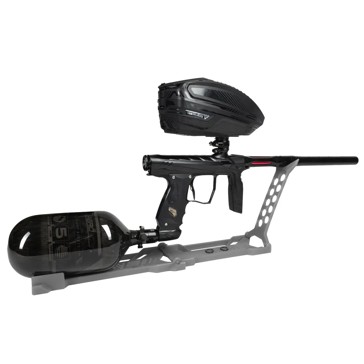Joint Folding Gun Stand - Silver 2
