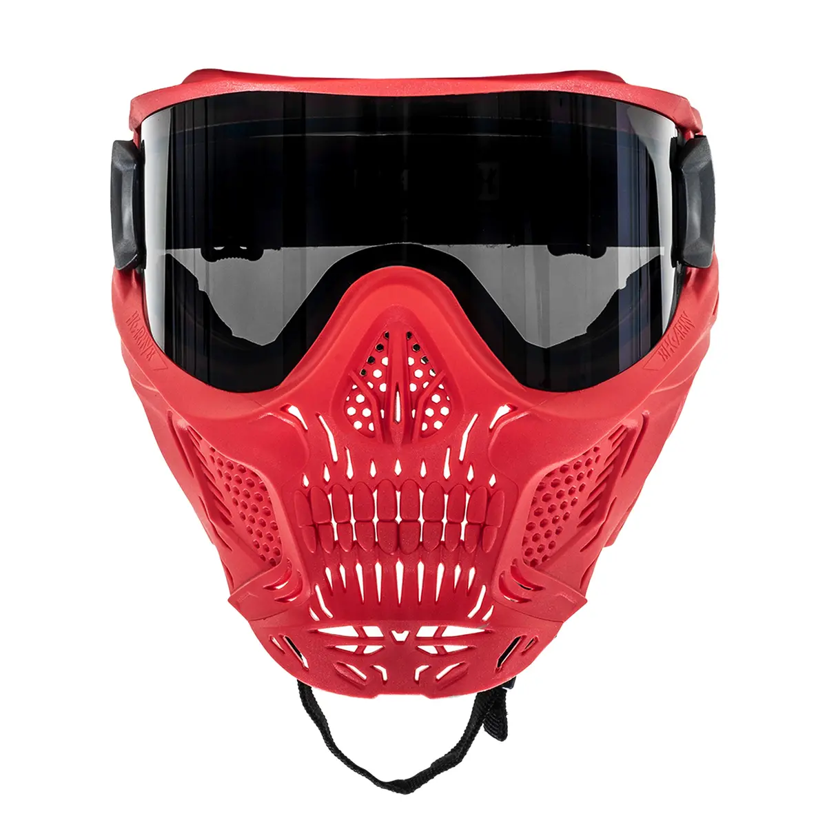 Hstl® Skull Goggle "Sinner" - Red W/ Smoke Lens 2