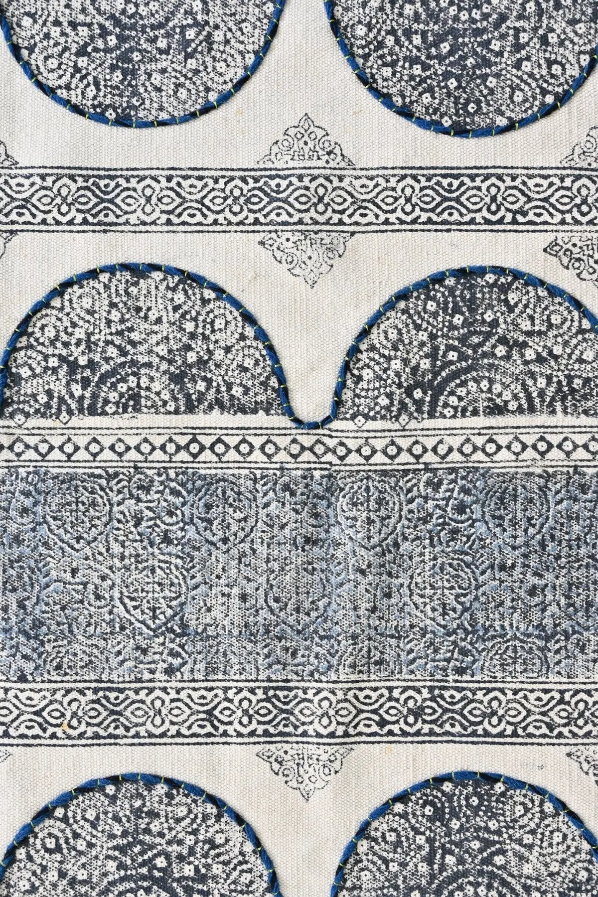Skyler - Block Printed Rug 6