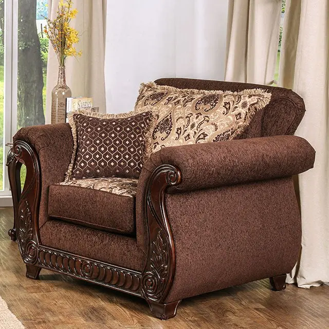 Tabitha Brown Chair, Brown 1