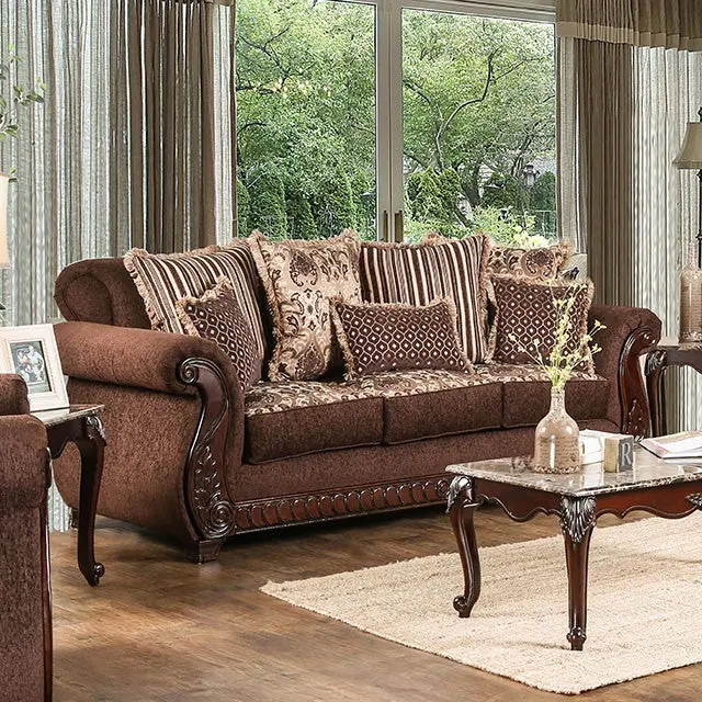 Tabitha Sofa Brown 1