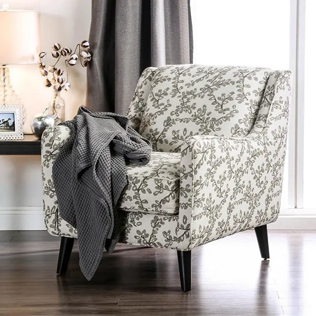 Dorset Ivory/Pattern Floral Chair 1