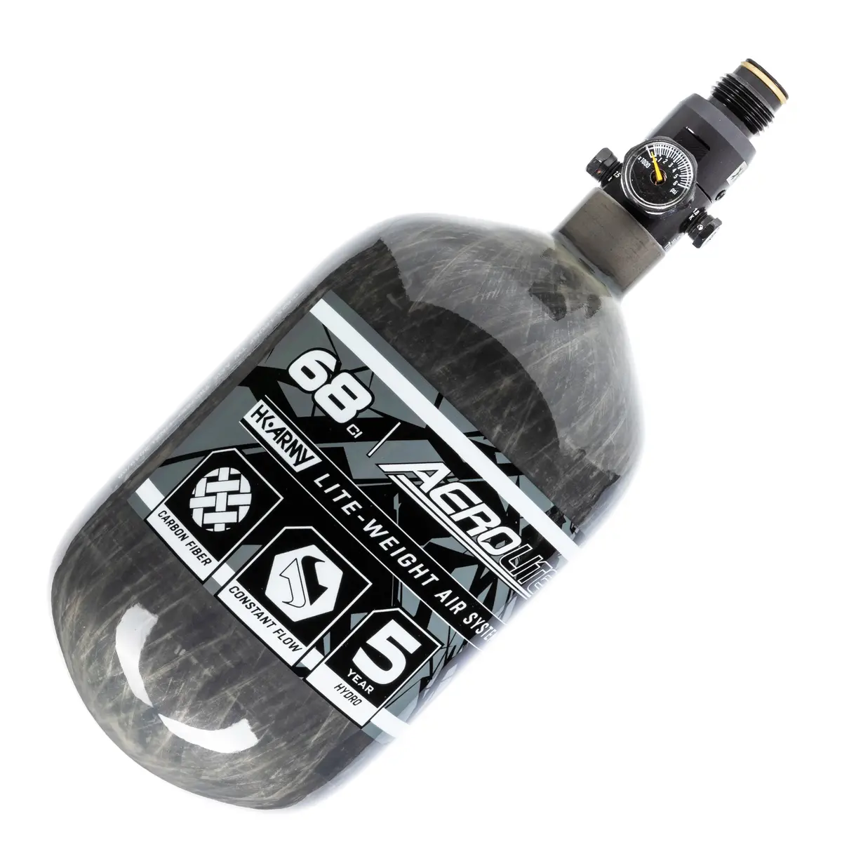 Aerolite Carbon Fiber Tank - 68Ci / 4500Psi - Smoke 1